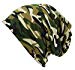 Itzu Men's Army Camo Jersey Beanie Snood 2 in 1 Hat (Classic Print (Army Woodland))