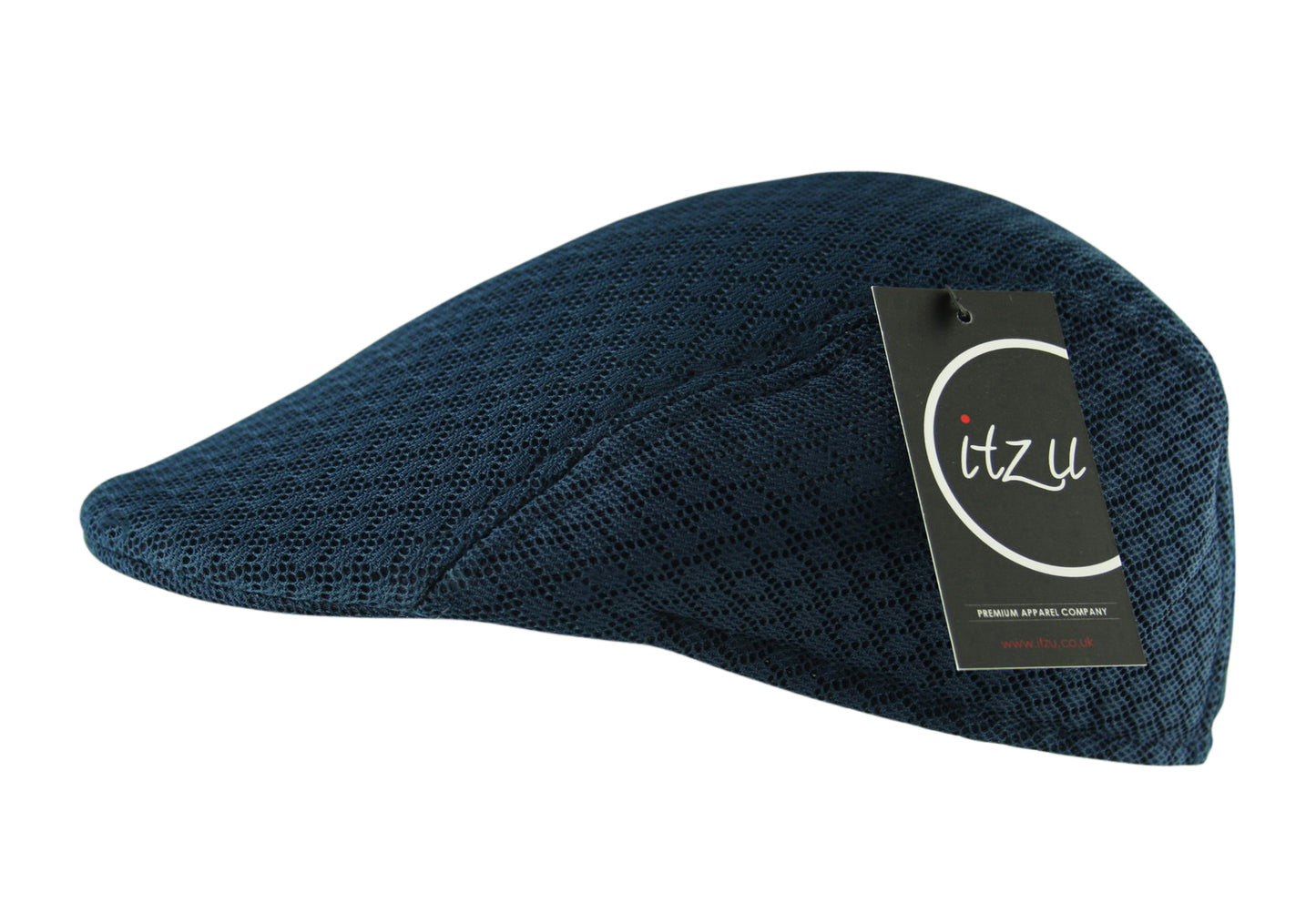 Ventair Newsboy Flat Cap Hat in Navy Blue
