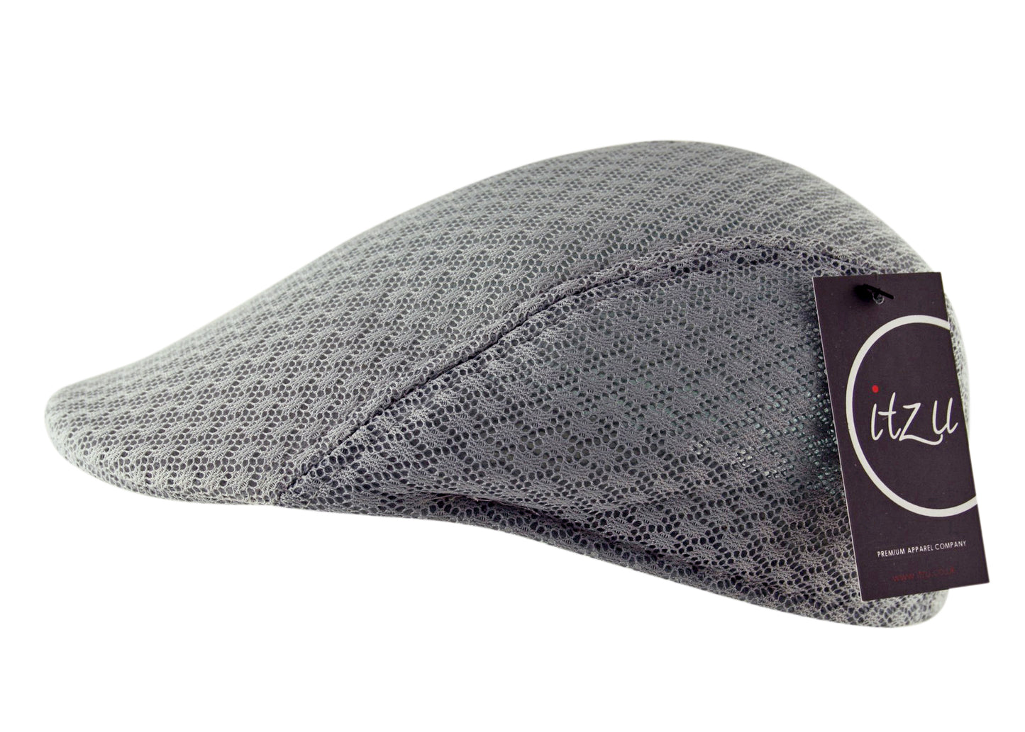 Ventair Newsboy Flat Cap Hat in Steel Grey