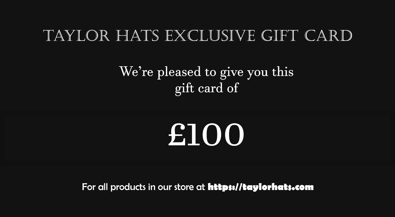 Taylor Hat's Exclusive Gift Card