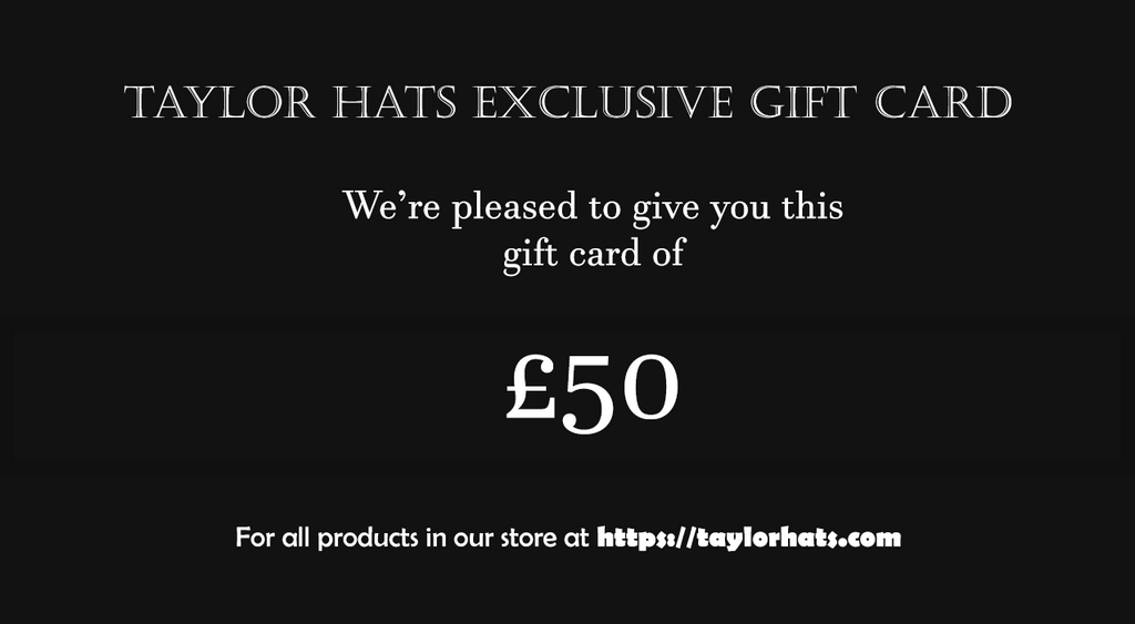 Taylor Hat's Exclusive Gift Card